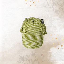 Happy Cultures | Olive Multi Colour Tassel Potli Bag | Handcrafted