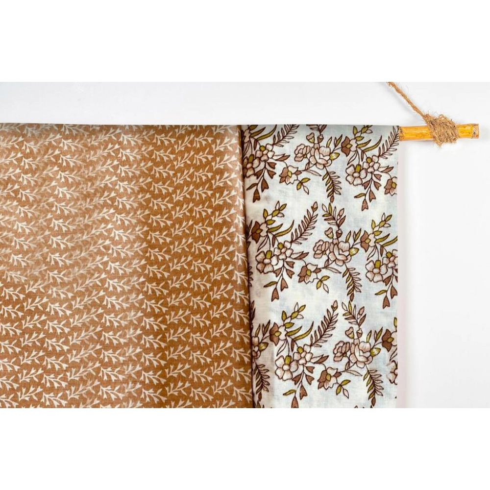 Sleepcosee | Organic Cotton Single Dohar- D2 | Brown