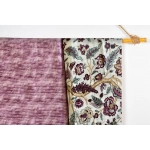 Sleepcosee | Organic Cotton Single Dohar- D4 | Violet