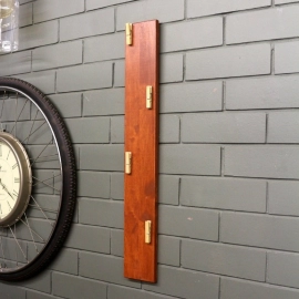 Barish Handcrafted Decor Photo Frame | Single Wooden Plank | Firewood