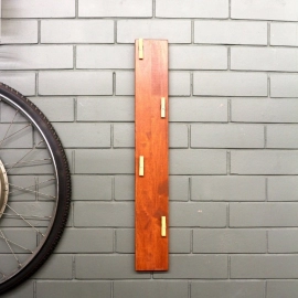 Barish Handcrafted Decor Photo Frame | Single Wooden Plank | Firewood