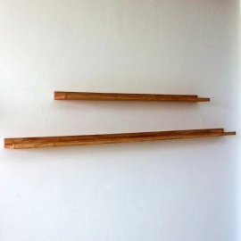 Barish Handcrafted Decor | Photo Ledge | Rubberwood