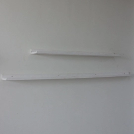 Barish Handcrafted Decor | Photo Ledge | White