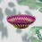 Happy Cultures | Pink Floral Moonj Basket | Handcrafted