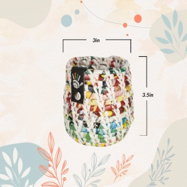 Happy Cultures | Recycled Wrapper Pen Stand | Handcrafted