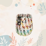 Happy Cultures | Recycled Wrapper Pen Stand | Handcrafted