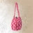Happy Cultures | Rose Pink Tassel Potli Bag | Handcrafted