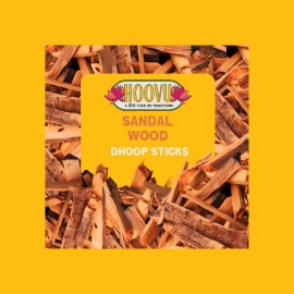 Sandal Wood Dhoop Sticks | Natural Long Lasting | Home Fragrance | 90 gm