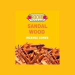 Sandal Wood Natural Incense Cone | Fresh Pooja Dhoop