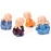 Cute Handcrafted Buddha Monks for Home Decor and Car Dashboard Statue | Set of 4 