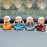 Set of 4 monk buddha statue in different positions Set of 4 monk buddha statue in different positions