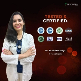 Zeroharm | Nano Himalayan Shilajit With Ashwagandha & Safed Musli | 180 Tablets