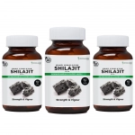 Zeroharm | Nano Himalayan Shilajit With Ashwagandha & Safed Musli | 180 Tablets
