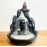 Smoke Fountain Lord Shiva Cone Incense Holder Showpiece with 10 Free Smoke Backflow