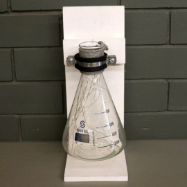 Barish Handcrafted Decor Table Top Planter | White