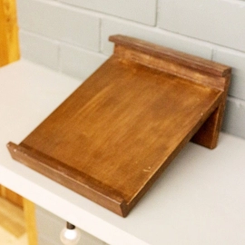 Barish Handcrafted Decor Tablet Stand | Walnut
