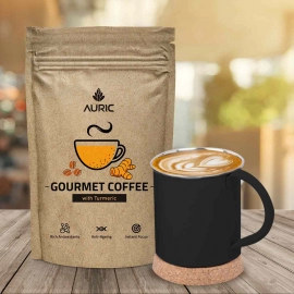 Auric | Turmeric Coffee with Stainless Steel Mug