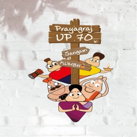 Happy Cultures UP70 Round Neck T-Shirt