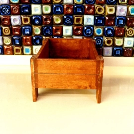 Barish Handcrafted Decor Veg & Fruit Simple Basket | Single | Firewood