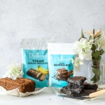 Plattered Vegan Banana Bread + Vegan Brownie Mix | EGGLESS