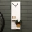 Barish Handcrafted Decor Wall Clock With Planter Space | White