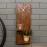 Barish Handcrafted Decor Wall Clock With Planter Space | Walnut