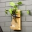 Barish Handcrafted Decor Wall Mounted Planter | Rubberwood