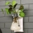 Barish Handcrafted Decor Wall Mounted Planter | White