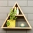 Barish Handcrafted Decor  Wall Shelf Triangular For Home Decor | Rubberwood