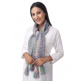 Happy Cultures Warm Unicorn Crocheted Unisex Scarf | Handmade