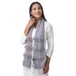 Happy Cultures Warm Unicorn Jhalar Crochet Scarf | Handmade