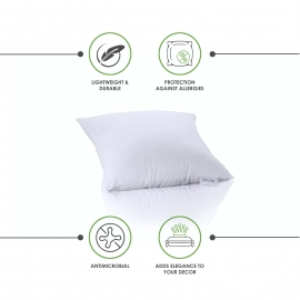 Sleepcosee | White Cushion & Fillers |  Pair