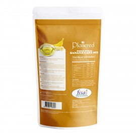 Plattered Whole Wheat Banana Cake Mix | EGGLESS | Vegan | Pack of 1