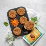 Plattered  Whole Wheat Carrot Cake Mix | EGGLESS | Vegan Friendly | Pack of 1