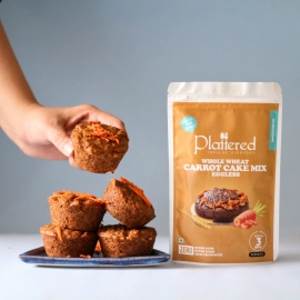 Plattered  Wholesome Trio Mix | EGGLESS | Vegan Friendly | HEALTHY