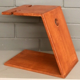 Barish Handcrafted Decor Wooden Wine And Glass Holder | Firewood