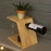 Barish Handcrafted Decor Wooden Wine And Glass Holder | Rubberwood