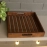 Barish Handcrafted Decor Wooden Tray 12 x 12 | Walnut