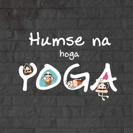 Happy Cultures Yoga Day Round Neck T-Shirt