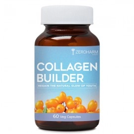 Zeroharm | Collagen Builder Capsule | Anti-Aging Supplements for Women | Natural, Youthful Glow | Improves Natural Collagen Levels | Wrinkle Free Skin | Promotes Skin Regeneration | Improves Skin Elasticity | Skin Radiance