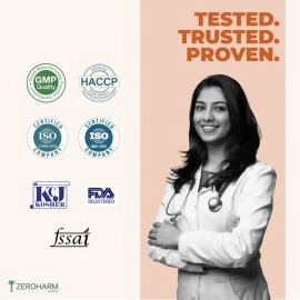 Zeroharm | Holo Lung Detox Tablets | Lung Detox Supplements | Cleanses Lungs | Strong Immunity and Respiratory Support | 60 Veg Tablets