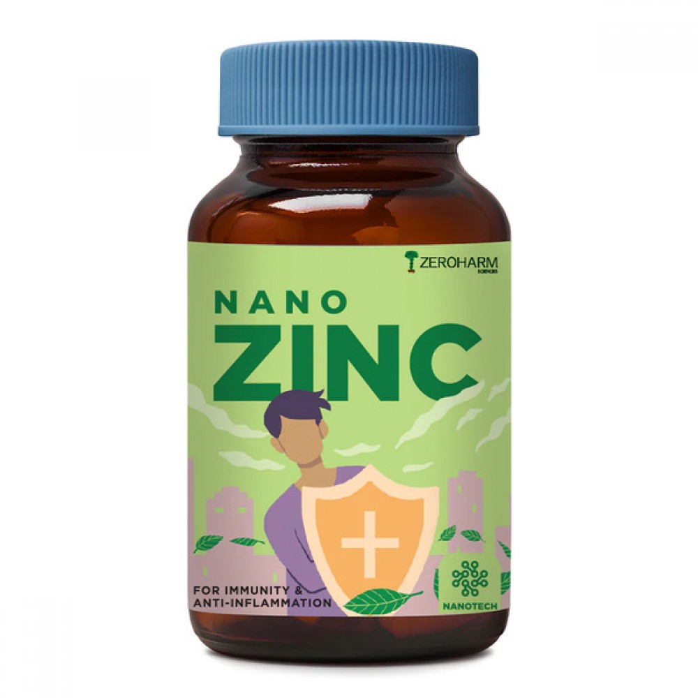 Zeroharm Plant Based Zinc Supplement Zinc Tablets Strengthens